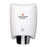 World Dryer SMARTdri K-974P2 Automatic Hand Dryer Multi Port  Aluminum White Finish
