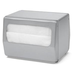 Tabletop Mini Fold Napkin Dispenser  - Brushed Steel - ND0055-13