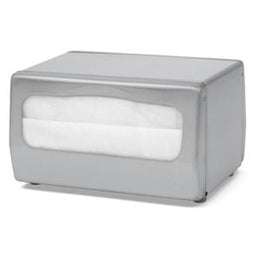 Tabletop Full Fold Napkin Dispenser  - Brushed Steel - ND0065-13