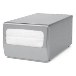 Counter-Top Full Fold Napkin Dispenser  - Brushed Steel - ND0071-13