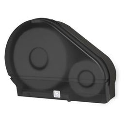 Single 9" Jumbo Tissue Dispenser with Adaptor  - Dark Translucent - RD0024-01F