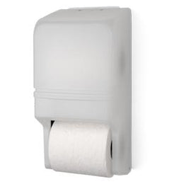 Two-Roll Standard Tissue Dispenser  - White Translucent - RD0025-03