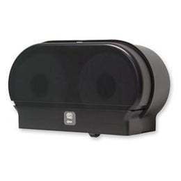 Mini-Twin Standard Core Tissue Dispenser  - Black Translucent - RD0321-02