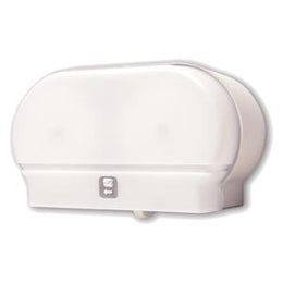 Mini-Twin Standard Core Tissue Dispenser  - White Translucent - RD0321-03