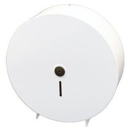 Single 10" Jumbo Tissue Dispenser  - White - RD0346-17