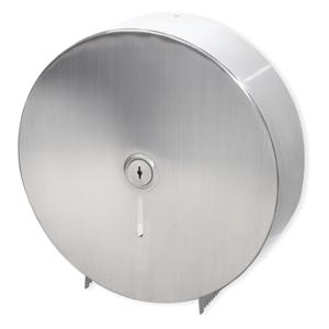 Single 14" Jumbo Tissue Dispenser  - Brushed Stainless - RD0348-09