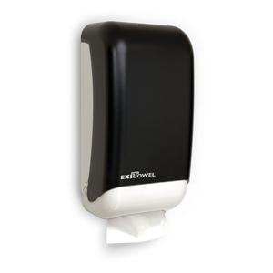 Exi Towel Mini-Fold Towel Dispenser  - Dark Translucent - TD0177-01