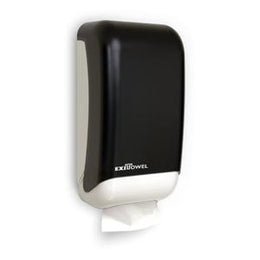 Exi Towel Mini-Fold Towel Dispenser  - Dark Translucent - TD0177-01