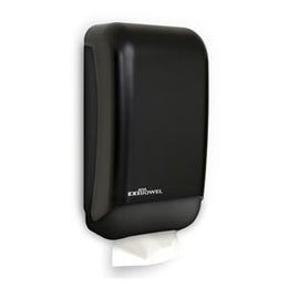 Exi Towel Mini-Fold Towel Dispenser  - Black Translucent - TD0177-02