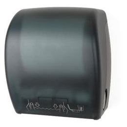 208 Mechanical Auto-Cut Roll Towel  - Black Translucent - TD0208-02A