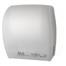 208 Mechanical Auto-Cut Roll Towel  - White Translucent - TD0208-03A