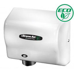American Dryer Extreme Air  EXT7-M Hand Dryer Steel White No Heat High Speed - Low Noise - Hygienic