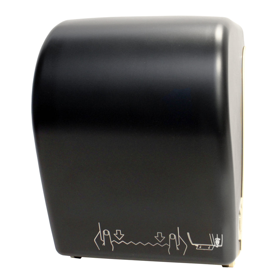 Mechanical Auto-Cut Roll Towel 1.5" Core  - Dark Translucent - TD0201