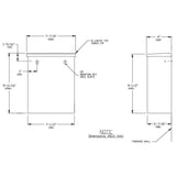 ASI 0852 Commercial Restroom Sanitary Napkin DisposaltabbSurface-MountedtabbStainless Steel
