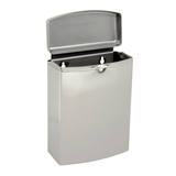 ASI 20852 Commercial Restroom Sanitary Napkin DisposaltabbRoval-Surface-MountedtabbStainless Steel