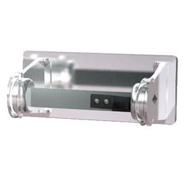 Commercial Toilet Paper Dispenser, Surface-Mounted, Steel w/ Chrome Finish ASI 0710