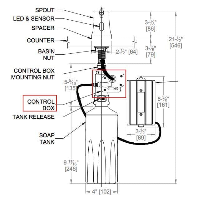Control Box for ASI 20333 ASI 20333-028