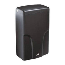 ASI 0196-1-41 TURBO-Pro™ - Automatic High-Speed Hand Dryers (120V) HEPA Filter, Matte Black, Surface Mounted ADA