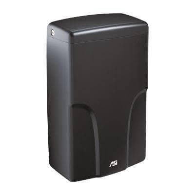 ASI 0196-2-41 TURBO-Pro™ - Automatic High-Speed Hand Dryers (208-220V) HEPA Filter, Matte Black, Surface Mounted ADA