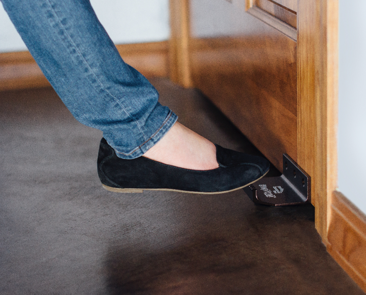 StepNpull Hands Free Door Opener Black Finish