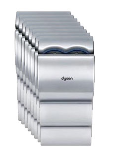 Dyson AB14 Airblade dB Hand Dryers - Quantity 8