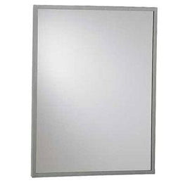 Commercial Restroom Mirror, Angle Frame Mirror