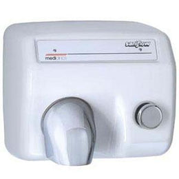Saniflow Heavy Duty Metal Push Button Hand Dryer