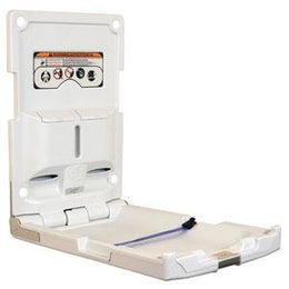 Foundations Baby Changing Station Polyethylene Vertical Surface Mount