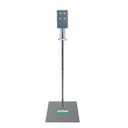 Hand Sanitizing Dispenser Floor Stand Only, No Dispenser, Universal Mounting - Made in the USA