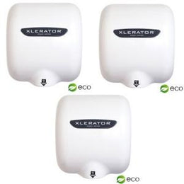 Xlerator XL-BW Eco Hand Dryers - White - 3 Dryers