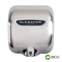 Excel Xlerator Hand Dryer XL-SB-ECO  500 Watts - No Heat - Stainless - FAST - Automatic Sensor